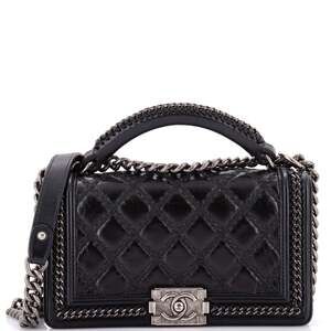 Chanel Chain Handle Boy Flap Bag #226377C46B